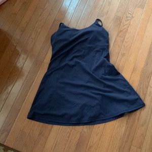 Navy blue athletic tennis dress